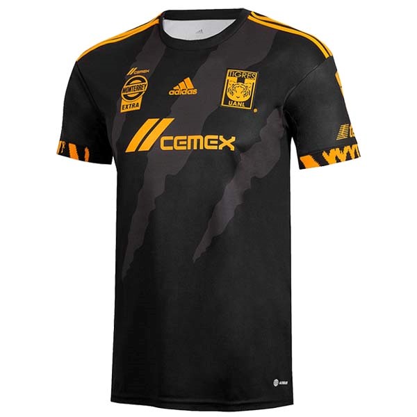 Tailandia Camiseta Tigres UANL Replica Tercera Ropa 2021/22 Negro